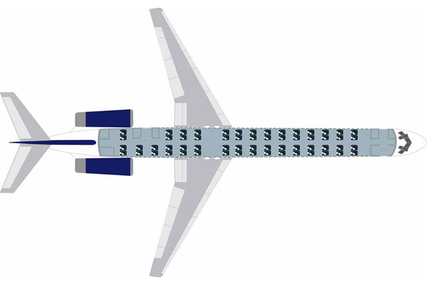 Чартерный рейс на самолёте MD-83