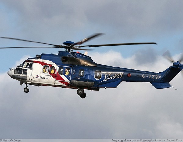 Helicopter Eurocopter EC-225 Super Puma