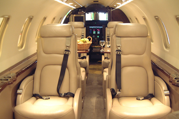 Чартерный рейс на самолёте Learjet 45