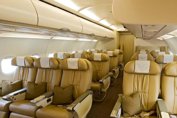 Чартерный рейс на самолёте Airbus A319 Corporate Jetliner