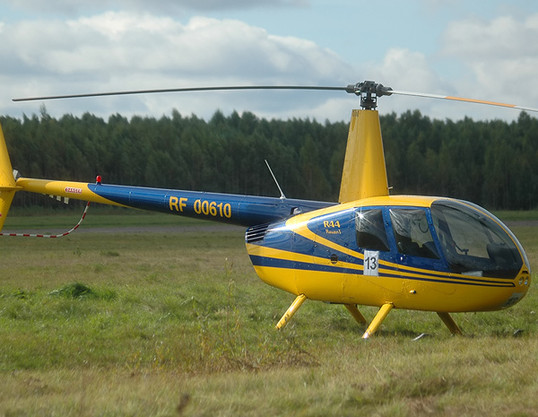 Helicopter Robinson r44